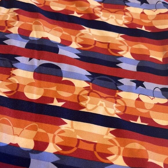 Lularoe Disney Mickey & Minnie Aztec TC leggings - Picture 2 of 3